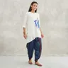 Nandhi Ladies Kurtha - Off White 3