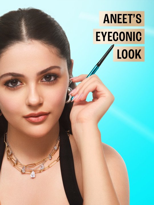 9-5 Eyeconic Smudgeproof Waterproof Lasts Upto 24H Kajal 0.35 g - Deep Black 2