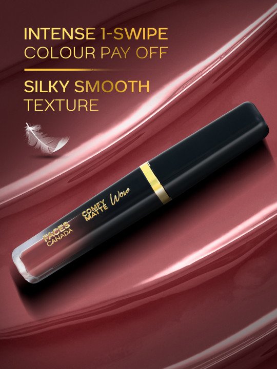 Comfy Matte Wow Liquid Lipstick - 3.8ml - Cocoa Crush 07 2